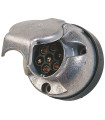 PRISE METAL FEMELLE A FIXER 12V 7 PLOTS