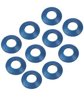 LOT 10 OEILLETS PLASTIQUES POUR BACHE