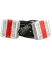 2 LANTERNES FEU LED MAGNETIQUES LG 2.5M CABLE 7.5M