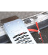 2 RAMPES DE CHARGEMENT LG 1,5M + PLATINES FIXATION