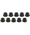 LOT 10 CROCHETS DE BACHE PLASTIQUES