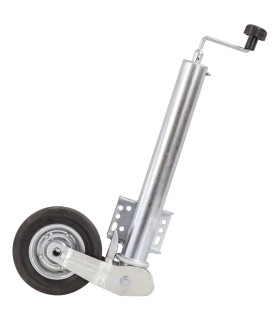 ROUE JOCKEY AUTO. CHARGE LOURDE DIAM 60MM + BRIDE