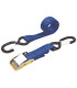 LOT DE 2 SANGLES BOUCLE ZAMAK MOTO 25MMX2M 500KG