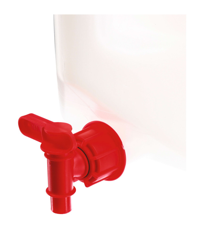 JERRICAN PLASTIQUE ALIMENTAIRE AVEC ROBINET 10L