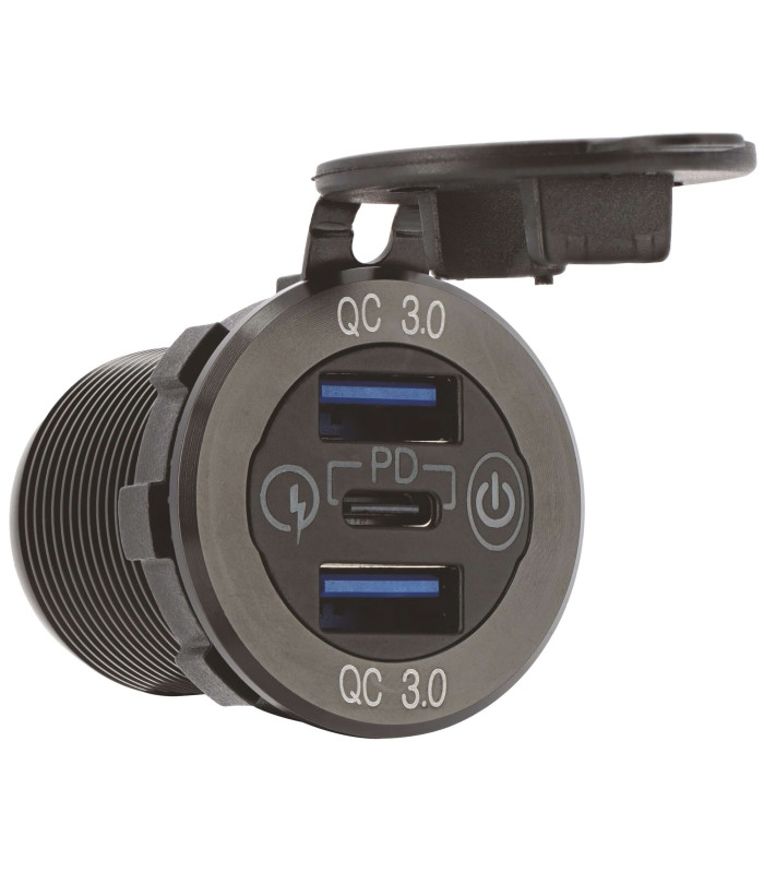 PRISE  USB /  USB C  12/24V  20A