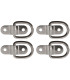LOT DE 4 CROCHETS ARRIMAGE MOBILES RENFORCES