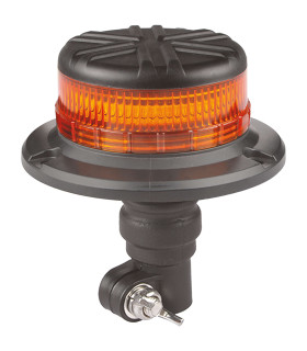GYROPHARE LED EXTRA PLAT HOMOLOGUE 12/24V SUR TIGE
