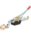 TREUIL MANUEL TIRE FORT, 1T,  1,8 M DE CABLE ACIER