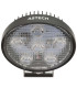 FEU DE TRAVAIL ROND 6LEDS 18W 1200LUMENS