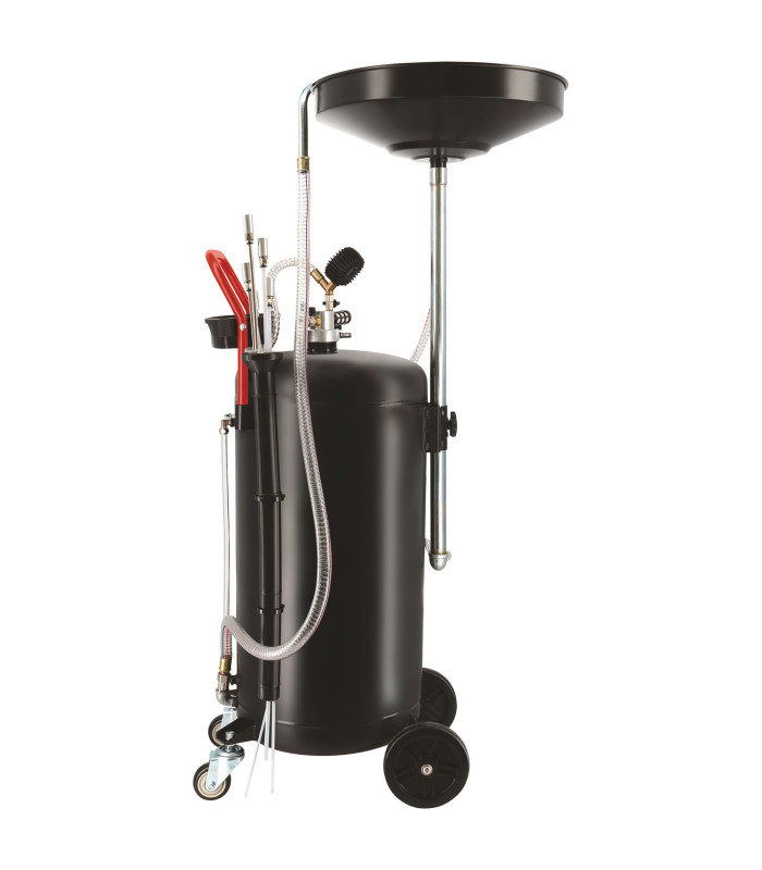 RECUPERATEUR D'HUILE PAR GRAVITE ET ASPIRATION 90L
