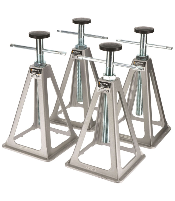 JEU DE 4 CHANDELLES CARAVANE ALUMINIUM AVEC PATIN