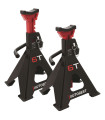 LOT DE 2 CHANDELLES A CREMAILLERES 6T