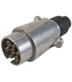 PRISE METAL MALE 12V, 7 PLOTS