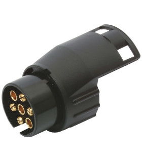ADAPTATEUR 12V, FEMELLE 13 PLOTS, MALE 7 PLOTS