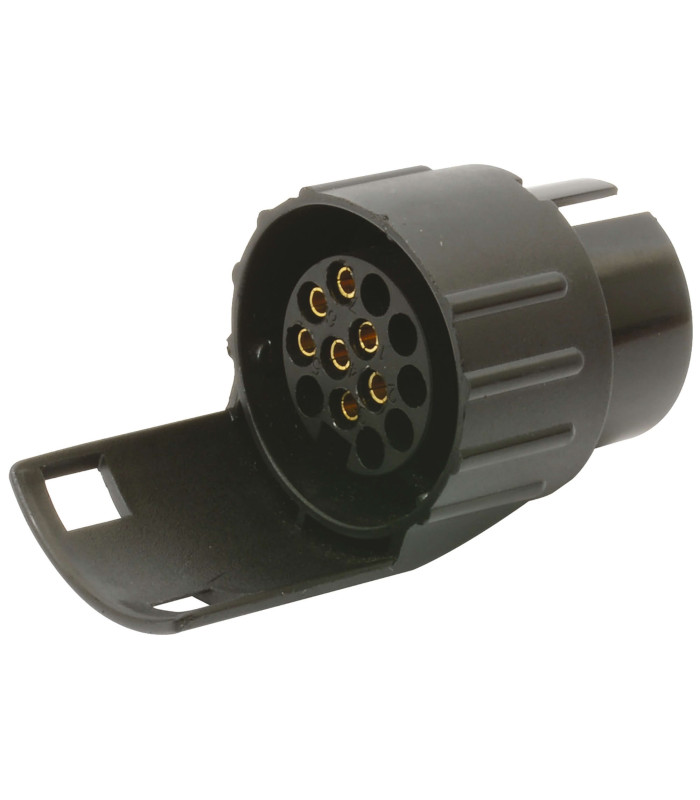 ADAPTATEUR 12V, FEMELLE 13 PLOTS, MALE 7 PLOTS