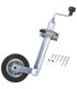 ROUE JOCKEY +  BRIDE DE FIXATION  48 MM