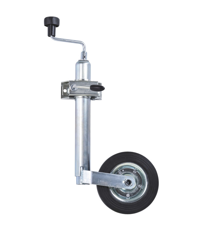 ROUE JOCKEY +  BRIDE DE FIXATION  48 MM