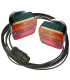 2 LANTERNES MAGNETIQUES  CABLE 7.50M