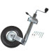 ROUE JOCKEY GONFLABLE 260 MM +BRIDE FIXATION 48 MM
