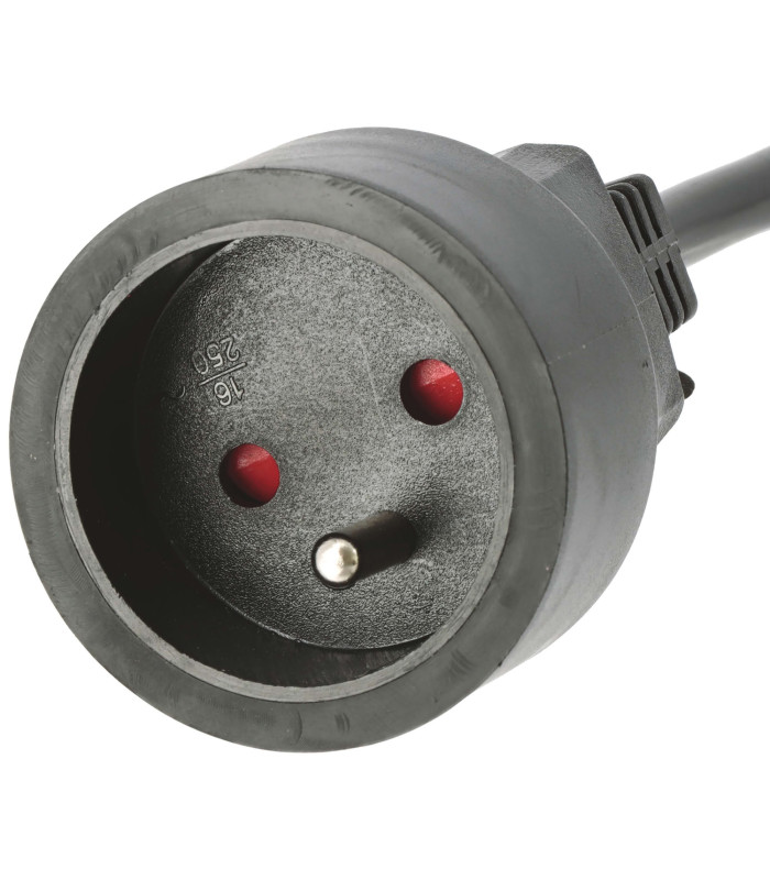 ADAPTATEUR POUR PRISE CARAVANE 16A FICHE MALE
