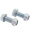 LOT DE 2 VIS FIXATION ROTULE ET CHAPE