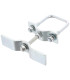 SUPPORT DE ROUE DE SECOURS SUR TIMON 60*60MM
