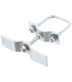 SUPPORT DE ROUE DE SECOURS SUR TIMON 60*60MM