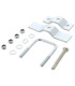 SUPPORT DE ROUE DE SECOURS SUR TIMON 60*60MM