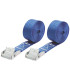 2 SANGLES BOUCLE ZAMAK 2,5MX25MM 250KG