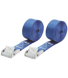 2 SANGLES BOUCLE ZAMAK 2,5MX25MM 250KG