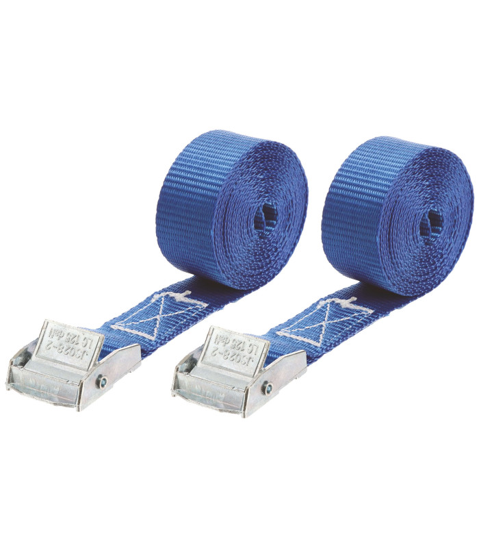 2 SANGLES BOUCLE ZAMAK 2,5MX25MM 250KG