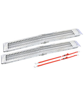 2 RAMPES DE CHARGEMENT PLIANTES LG 1.80M 220KGS