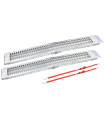2 RAMPES DE CHARGEMENT PLIANTES LG 1.80M 220KGS