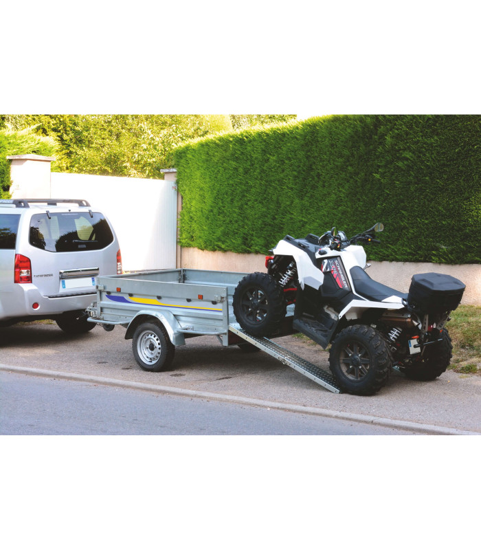 2 RAMPES DE CHARGEMENT PLIANTES LG 1.80M 220KGS