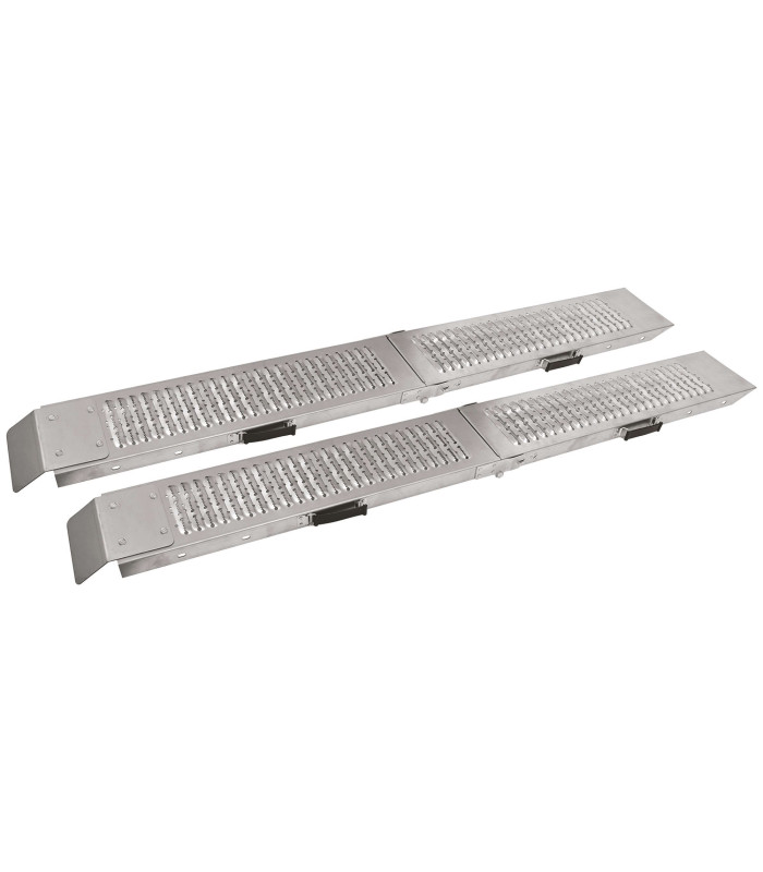 2 RAMPES DE CHARGEMENT PLIANTES LG 1.80M 220KGS