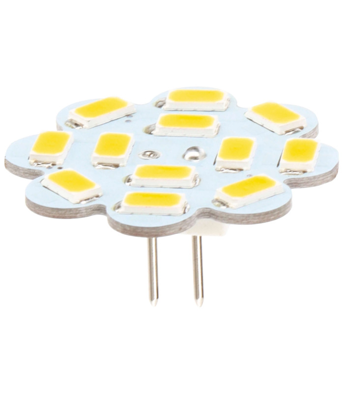 JEU DE 2 AMPOULES G4 SMD DIAM 30MM SORTIE ARRIERE