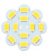 JEU DE 2 AMPOULES G4 SMD DIAM 30MM SORTIE ARRIERE