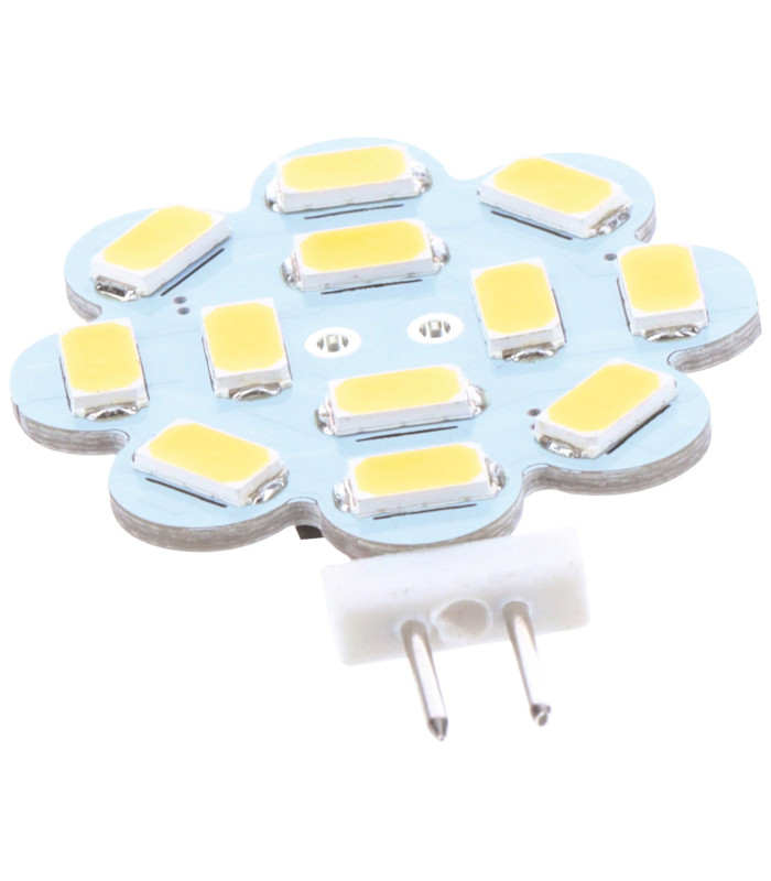 JEU DE 2 AMPOULES G4 SMD DIAM 30MM SORTIE LATERALE