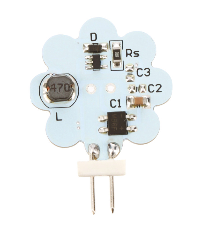 JEU DE 2 AMPOULES G4 SMD DIAM 30MM SORTIE LATERALE
