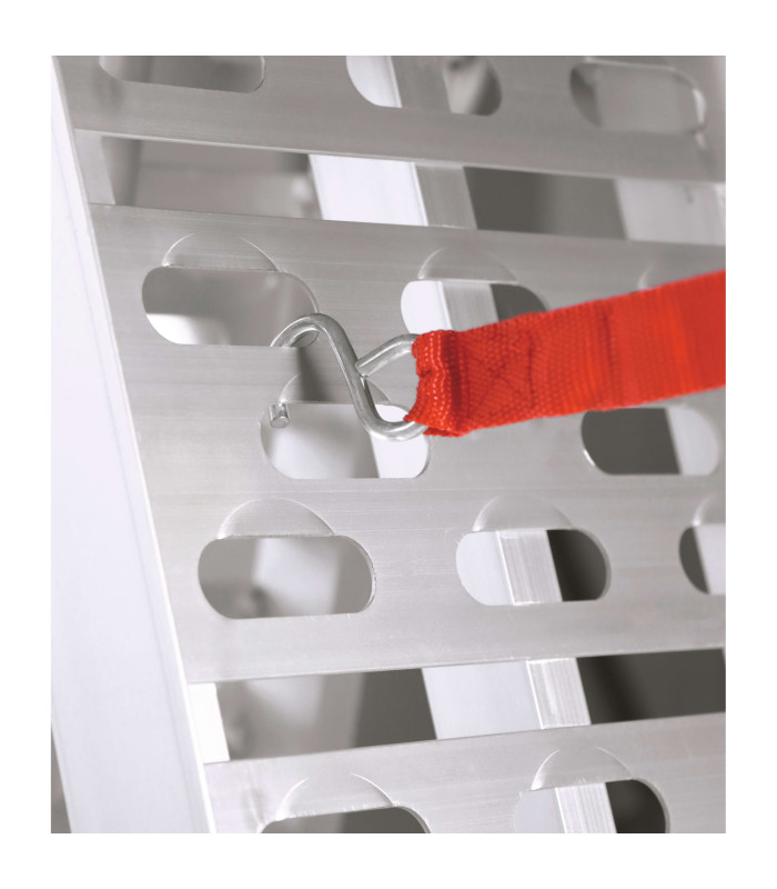 RAMPE DE CHARGEMENT PLIANTE ALUMINIUM LG 2.13M