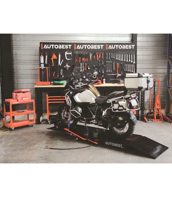 TABLE LEVAGE  MOTO HYDROPNEUMATIQUE 450KG
