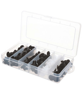 COFFRET 100PCS AGRAFES UNIVERSELLES GARNISSAGES,