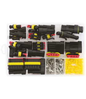 COFFRET 216 CONNECTEURS ETANCHES 12/24V