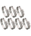 LOT 7 COLLIERS METALLIQUES 9MM, DE 10 A 40MM