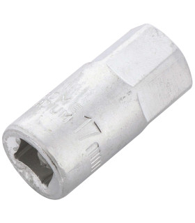 EMBOUT VIDANGE MALE 6 PANS, CARRE 3/8, 17MM