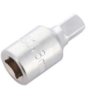 EMBOUT VIDANGE MALE CARRE, CARRE 3/8, 8MM