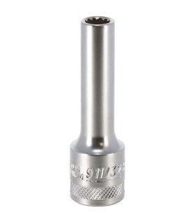 DOUILLE LONGUE MULTI - EMPREINTES, CARRE 1/2, 9MM