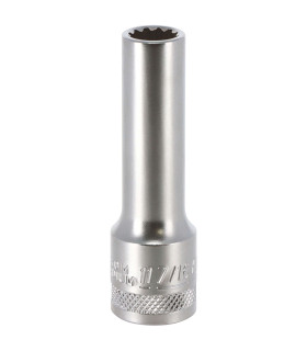 DOUILLE LONGUE MULTI - EMPREINTES, CARRE 1/2, 11MM