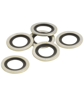 LOT 6 JOINTS DE VIDANGE A LEVRE 16.7MM