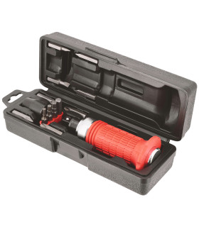 COFFRET TOURNEVIS A FRAPPER, 12 EMBOUTS, CARRE 1/2